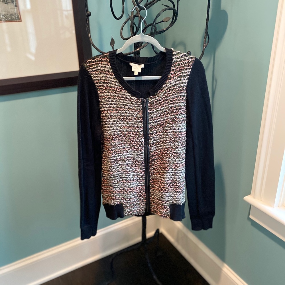 Leroy & Perry Boucle Cardigan NWOT